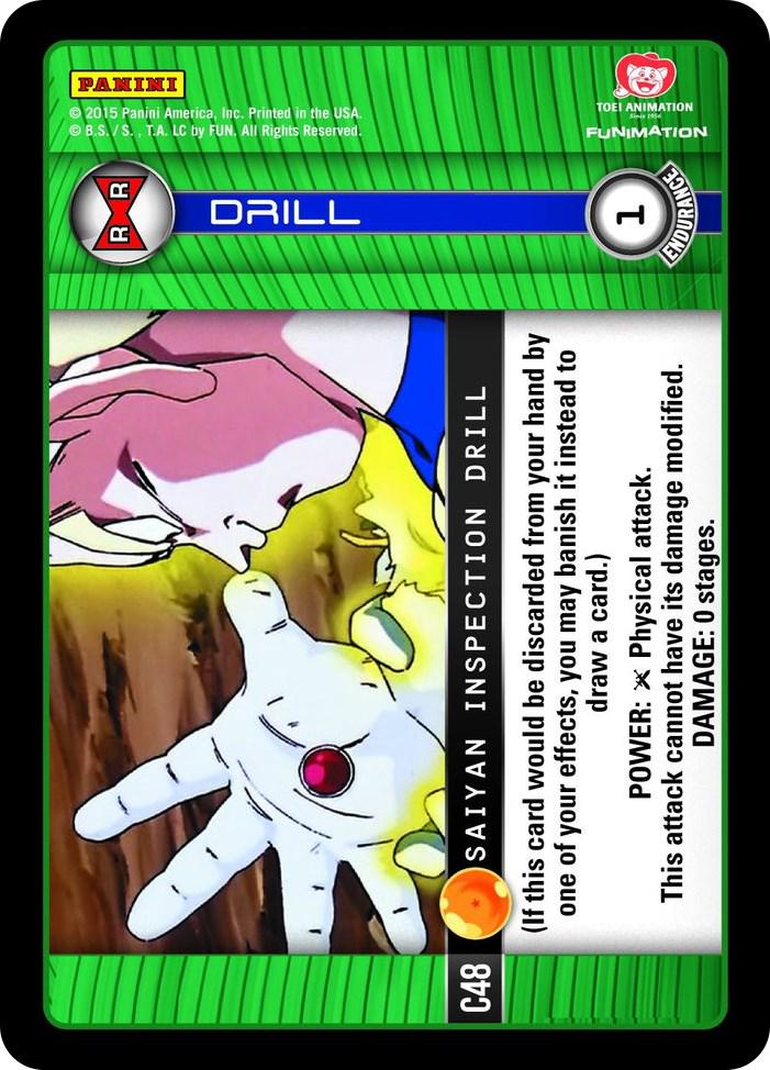 Saiyan Inspection Drill C48