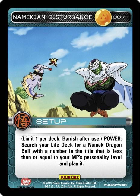 Namekian Disturbance U87