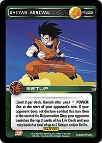 Saiyan Arrival R123