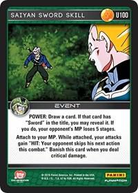 Saiyan Sword Skill U100