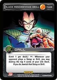 Black Mischievous Drill R123