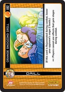 Orange Snoozing Drill U92