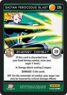 Saiyan Ferocious Blast C55