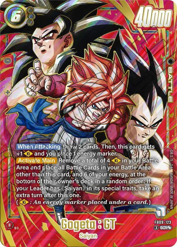 Gogeta : GT [FB09-123] [Fusion World] [V.3 - God Rare] FB09-123