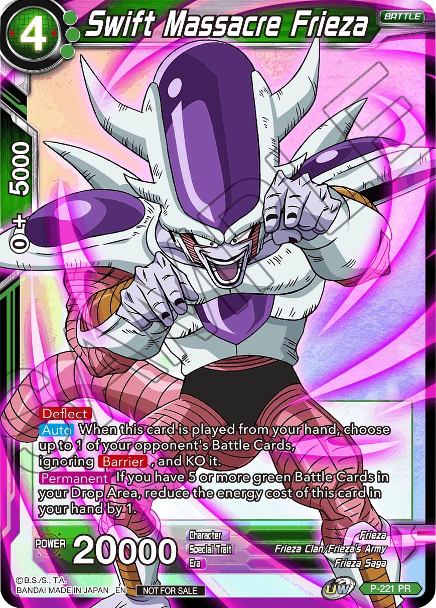 Swift Massacre Frieza [Alternate Art] P-221