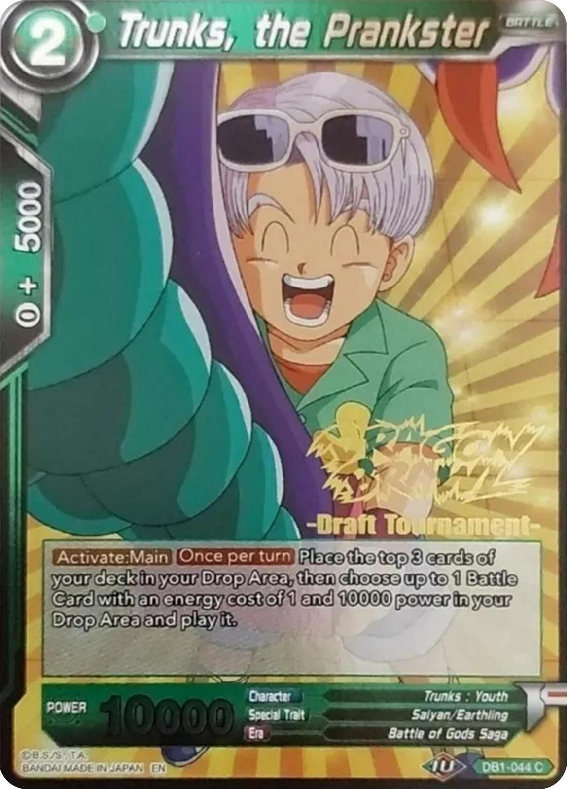 Trunks, the Prankster [Gold Stamped Foil] DB1-044