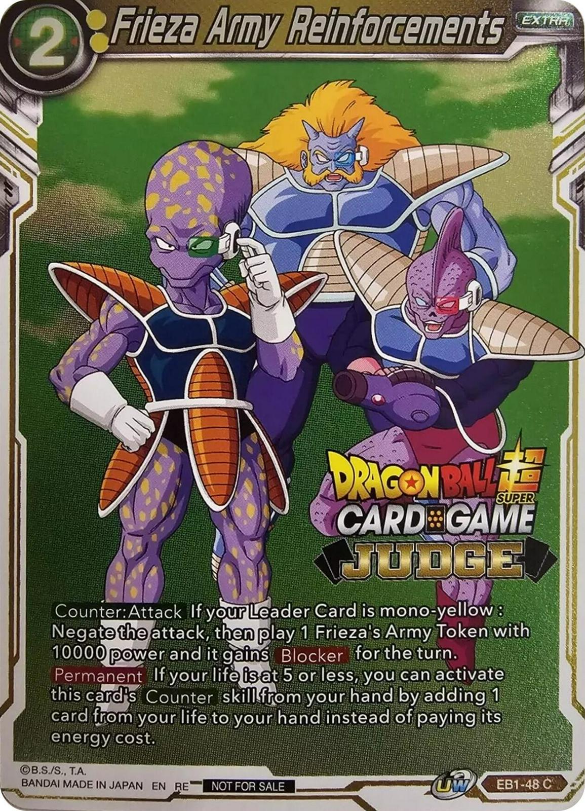 Frieza Army Reinforcements [Judge Pack Vol.11 Foil] EB1-48