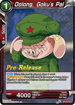 Oolong, Goku's Pal BT10-016