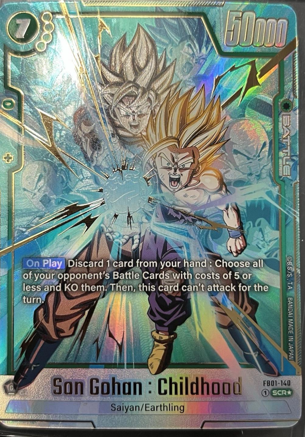 Son Gohan: Childhood [Alternate Art] FB01-140