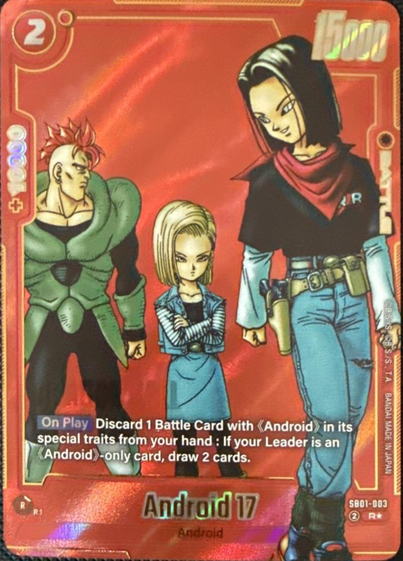 Android 17 [Alternate Art] SB01-003