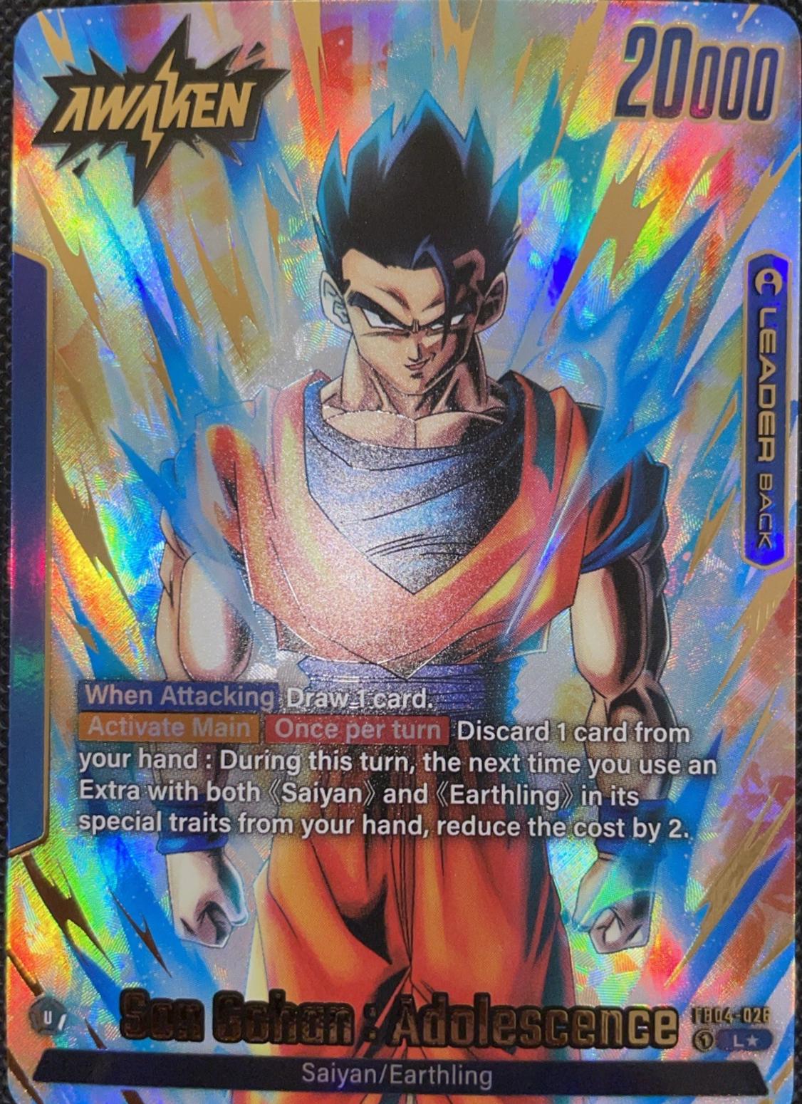 Son Gohan: Adolescence [Alternate Art] FB04-026