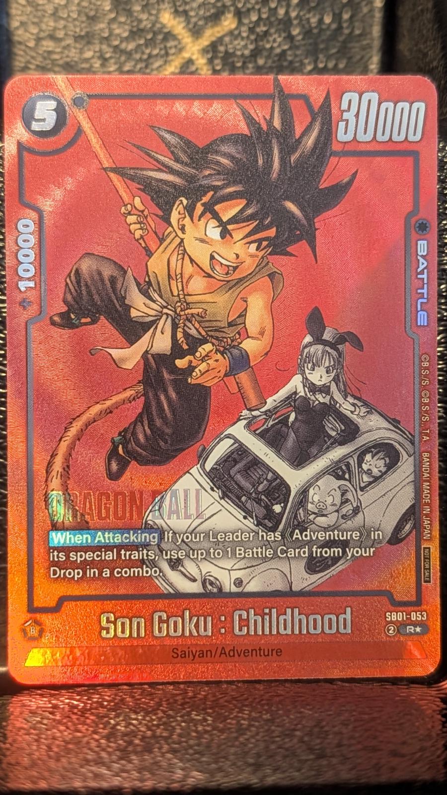 Son Goku : Childhood [Limited Pack MANGA Version 01] SB01-053