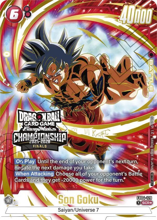 Son Goku [Championship 2025-2026 Finals] FB04-129