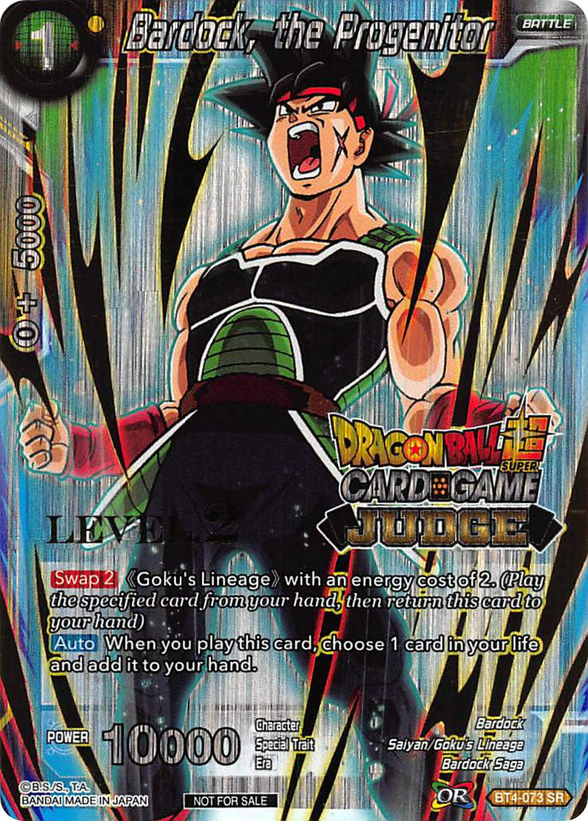 Bardock, the Progenitor [Level 2] BT4-073