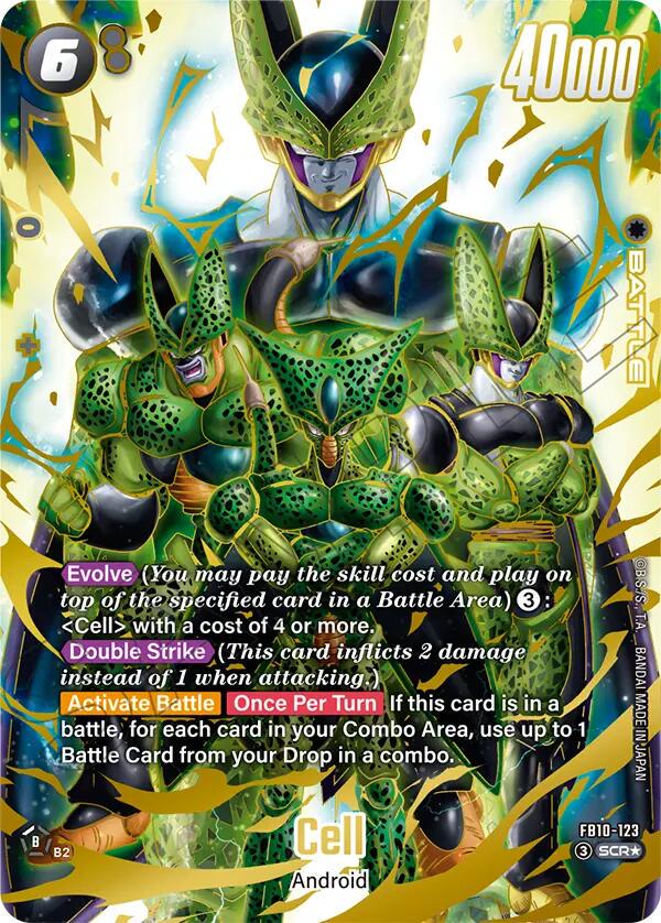 Cell [Alternate Art Holo] FB10-123