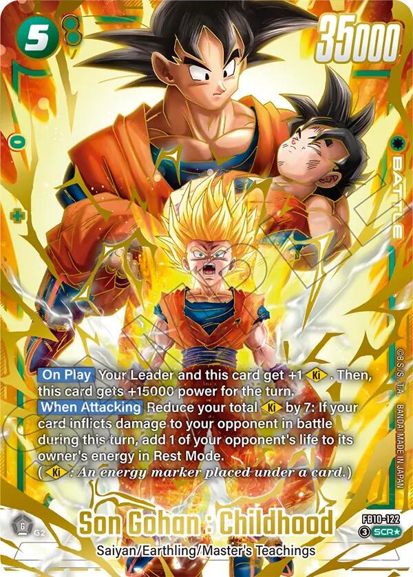 Son Gohan: Childhood [Alternate Art Holo] FB10-122