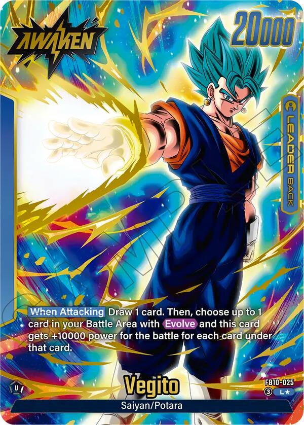 Son Goku/Vegeta // Vegito [Alternate Art Holo] FB10-025