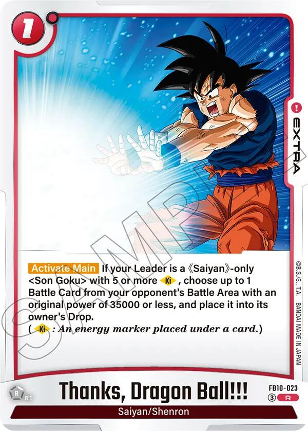 Thanks Dragon Ball!!! [Holo] FB10-023