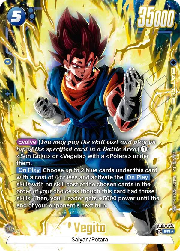 Vegito [Alternate Art Holo] FB10-040