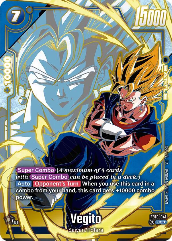 Vegito [Alternate Art Holo] FB10-041