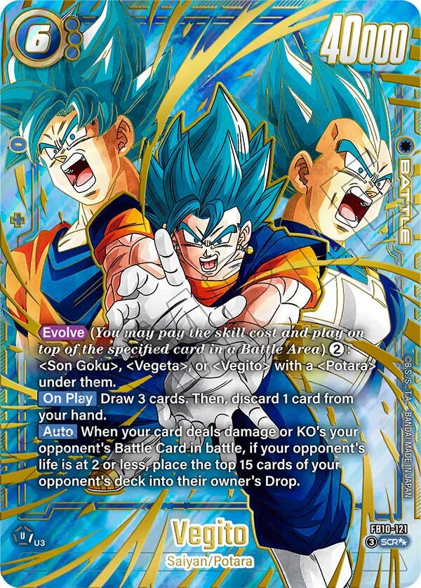 Vegito [Super Alternate Art Holo] FB10-121