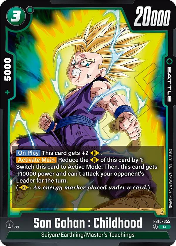 Son Gohan: Childhood FB10-055