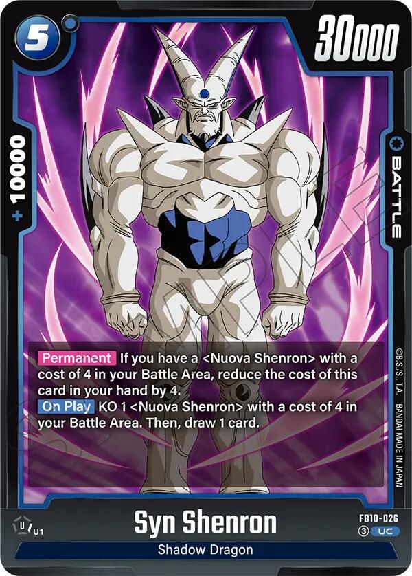 Syn Shenron FB10-026