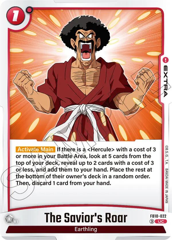 The Savior's Roar FB10-022