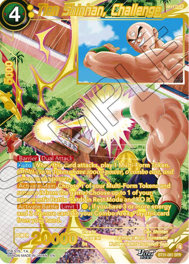 Tien Shinhan, Challenge [SPR] BT31-061