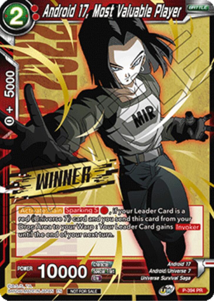 Android 17, Most Valuable Player [Foil] P-394