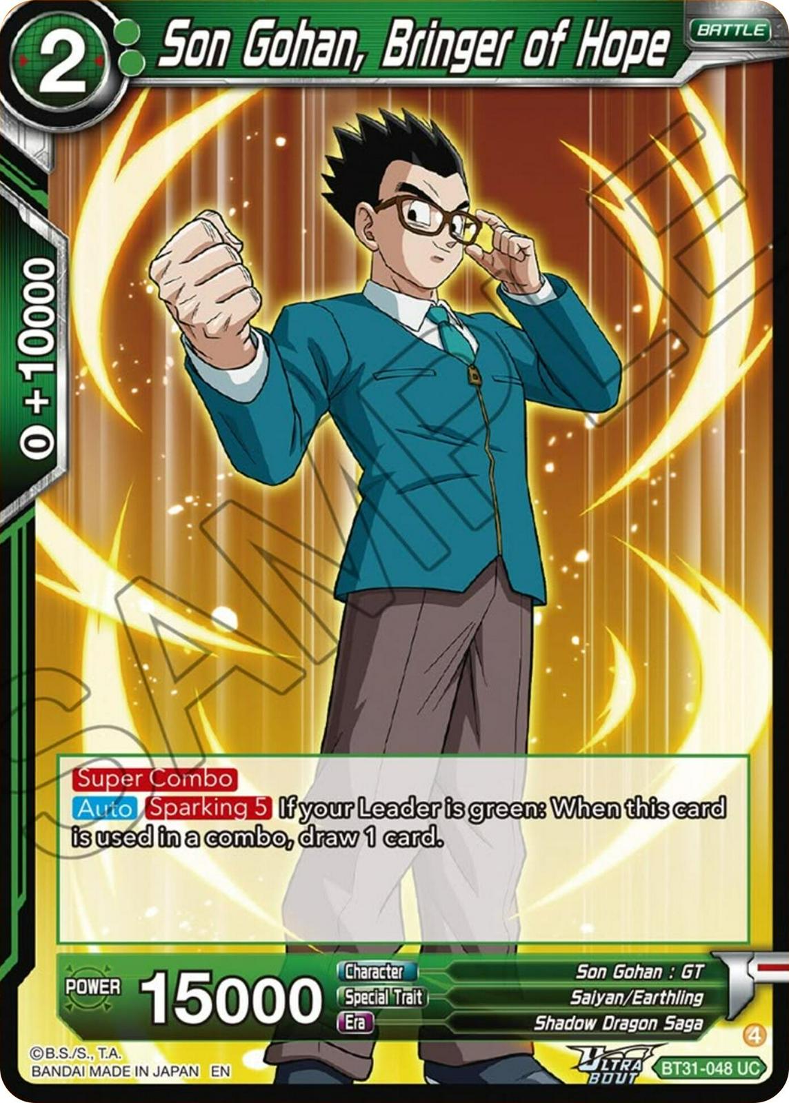 Son Gohan, Bringer of Hope BT31-048