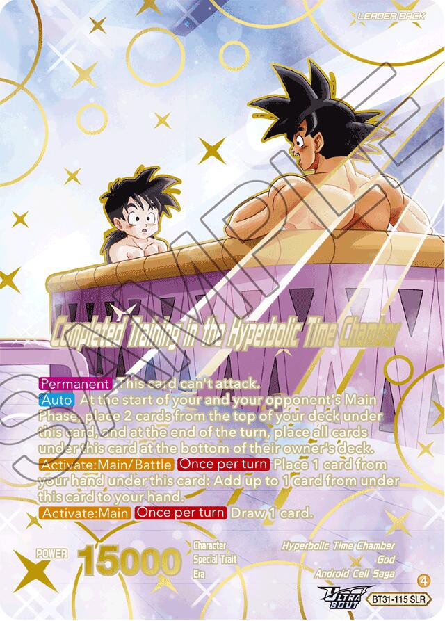 Training in the Hyperbolic Time Chamber [SLR] BT31-115