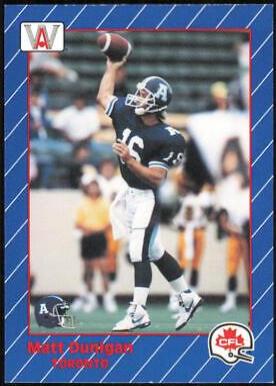 Matt Dunigan [French] #87