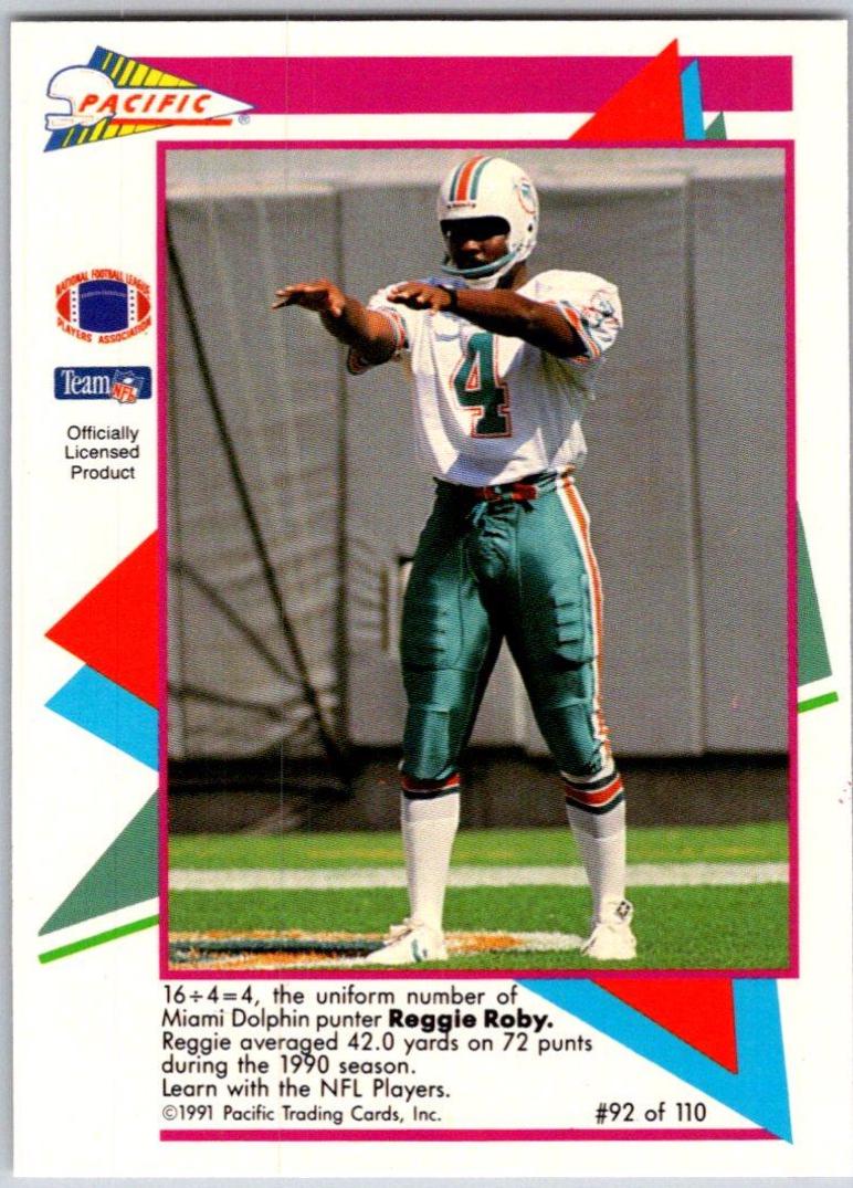 Reggie Roby #92