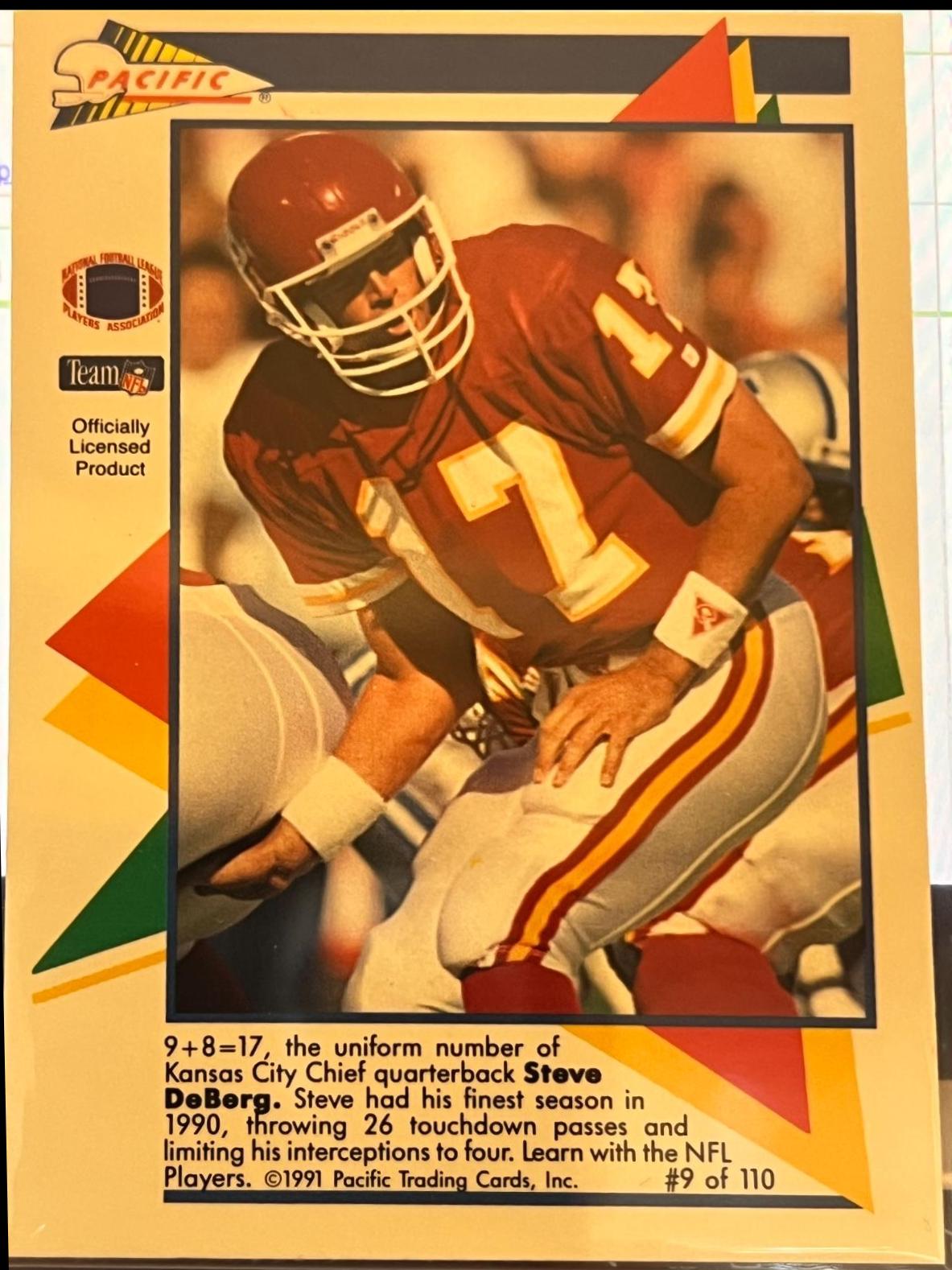 Steve DeBerg #9