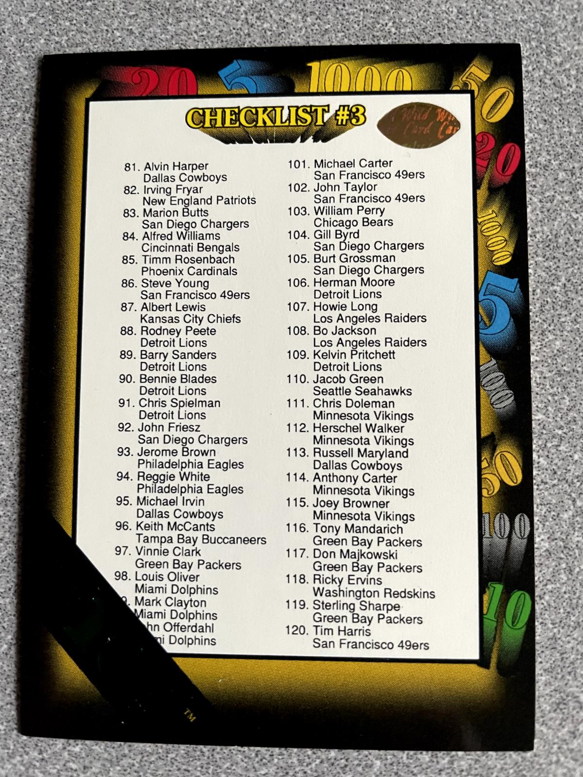 Checklist 3 [10 Stripe] #159
