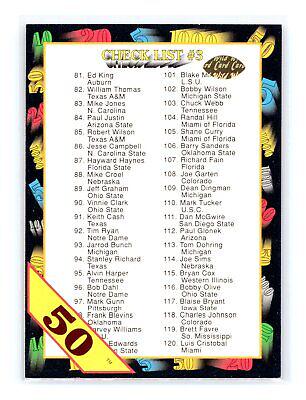 Checklist 3 [50 Stripe] #159