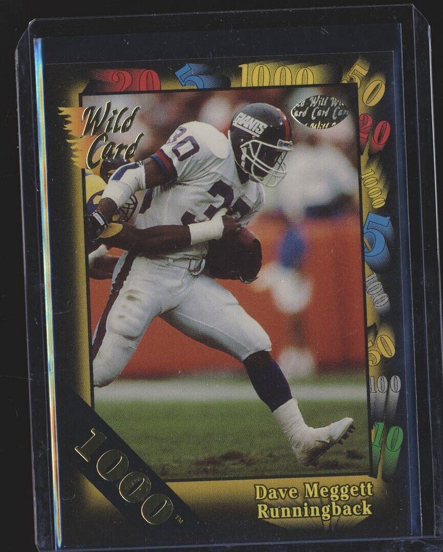 Dave Meggett [1000 Stripe] #142