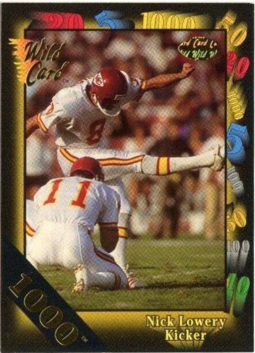Nick Lowery [1000 Stripe] #9