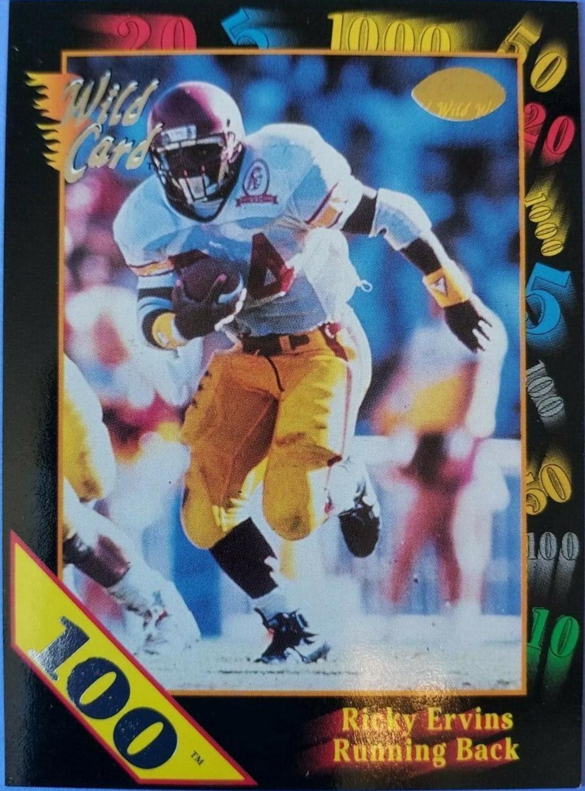 Ricky Ervins [100 Stripe] #118