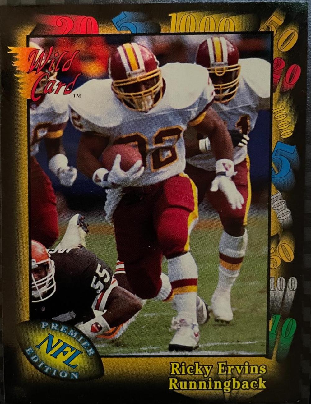 Ricky Ervins [1000 Stripe] #118