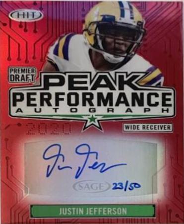 Justin Jefferson [Red] #PKA-JJ1