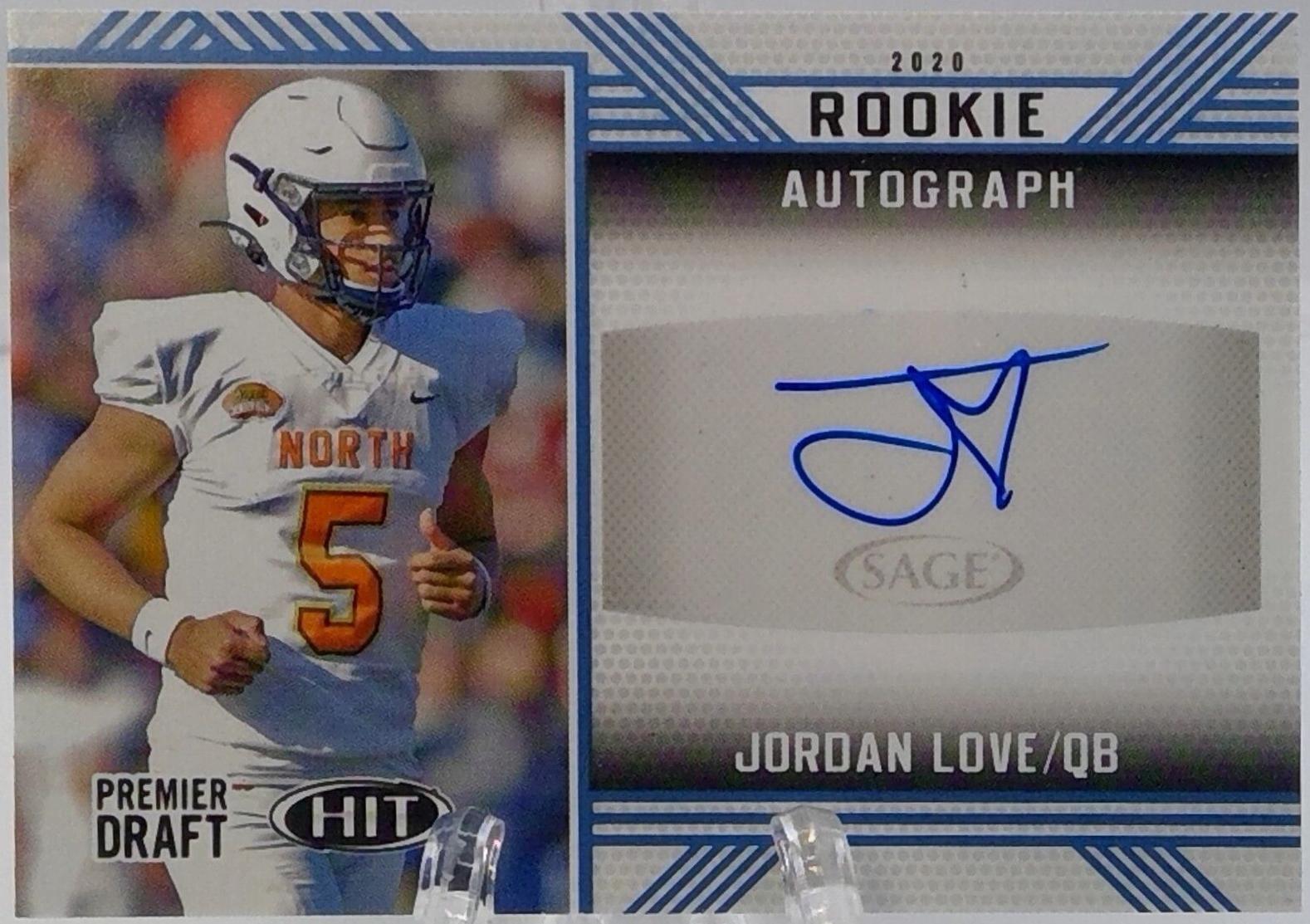 Jordan Love [Blue] #A34