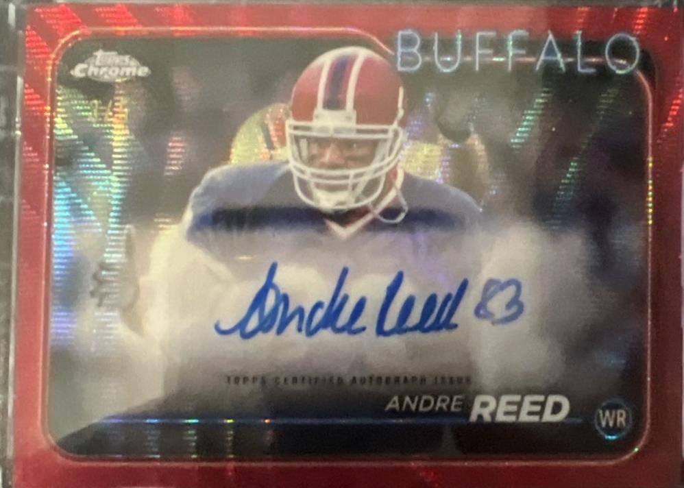 Andre Reed [Red Refractor] #BA-ARE