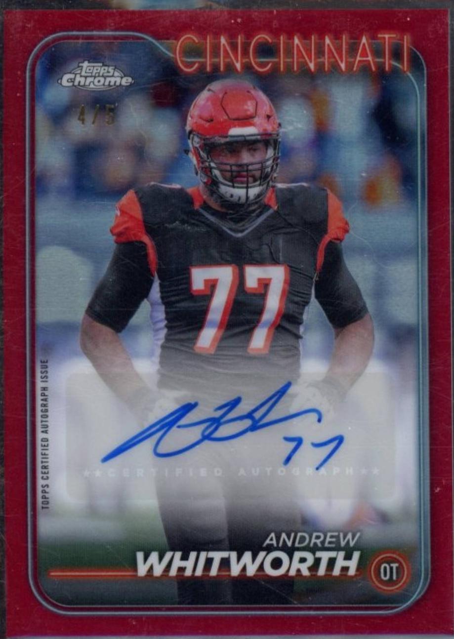 Andrew Whitworth [Red Orange Sapphire] #BA-AW
