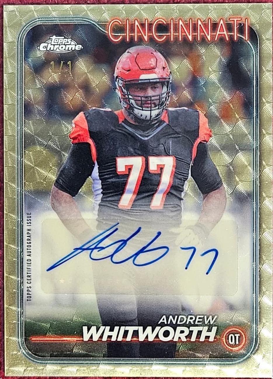 Andrew Whitworth [SuperFractor] #BA-AW