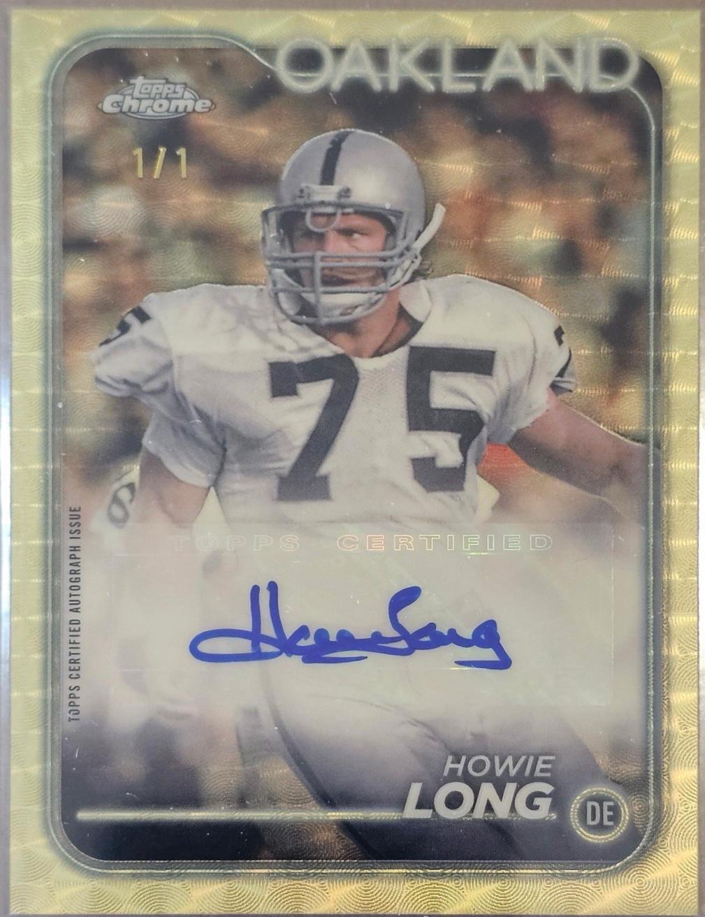 Howie Long [SuperFractor] #BA-HLO