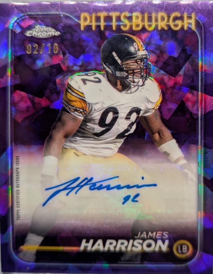 James Harrison [Red Refractor] #BA-JHA