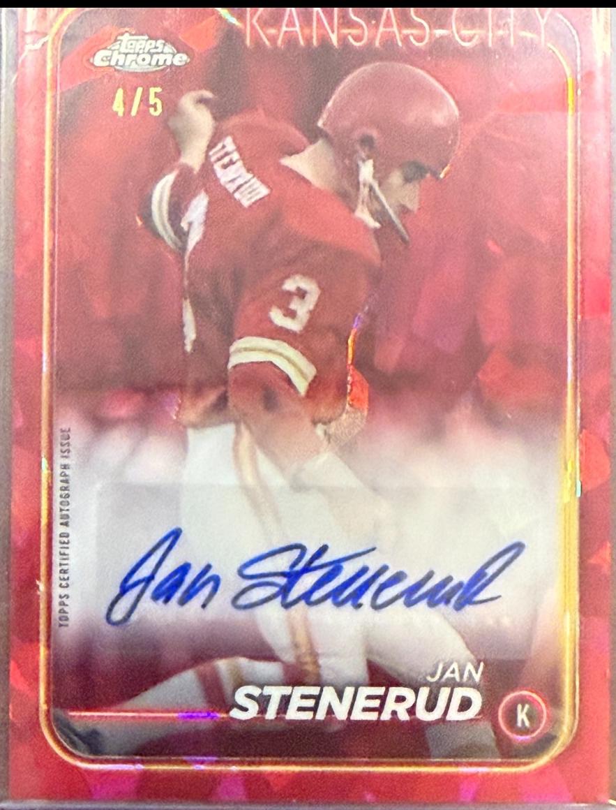 Jan Stenerud [Red Geometric Variation] #BA-JST