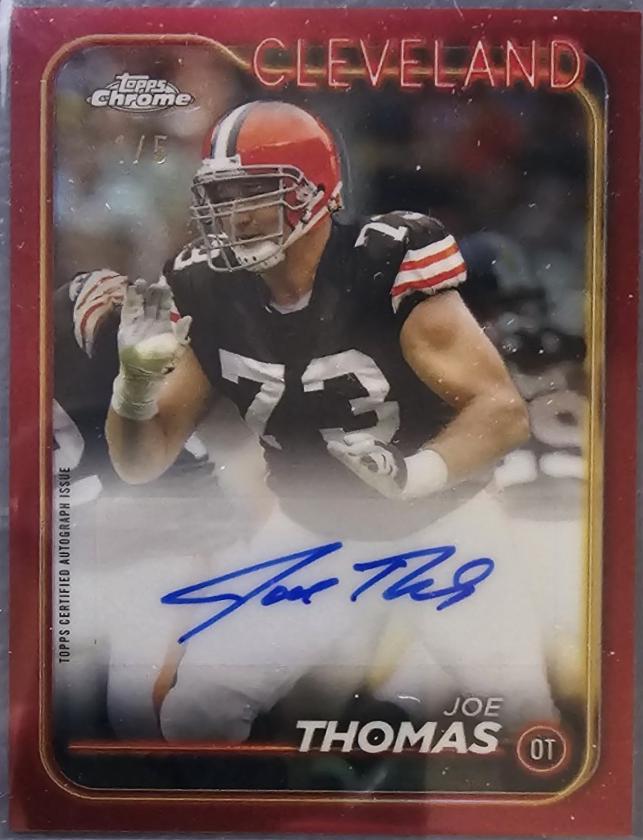 Joe Thomas [Red Orange Sapphire] #BA-JT